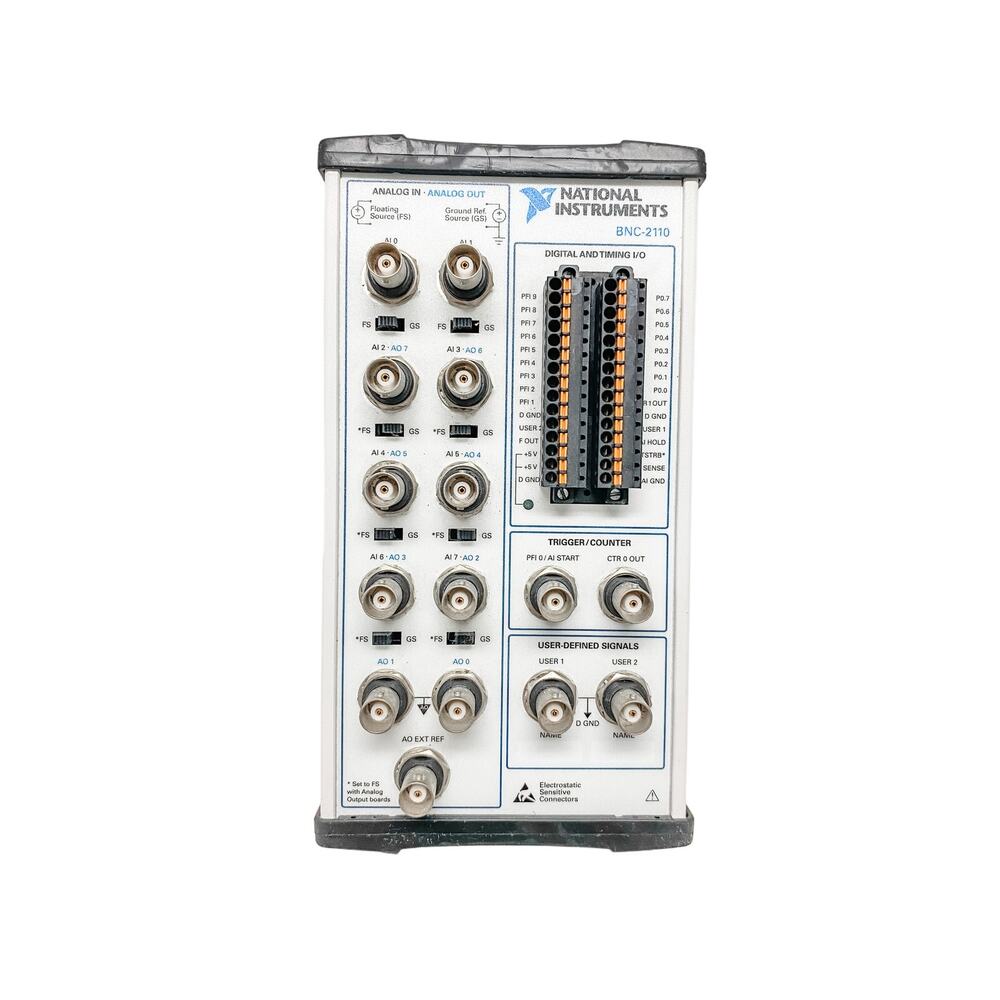 National Instruments BNC-2110 Shielded Connector Block 185124F-01